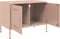 vidaXL - Tv-meubelen - 2 - st - 68x39x50,5 - cm - staal - roze
