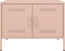 vidaXL - Tv-meubelen - 2 - st - 68x39x50,5 - cm - staal - roze