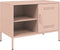 vidaXL - Tv-meubelen - 2 - st - 68x39x50,5 - cm - staal - roze