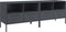 vidaXL - Tv-meubelen - 2 - st - 68x39x50,5 - cm - staal - antracietkleurig