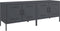 vidaXL - Tv-meubelen - 2 - st - 68x39x50,5 - cm - staal - antracietkleurig