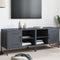 vidaXL - Tv-meubelen - 2 - st - 68x39x50,5 - cm - staal - antracietkleurig