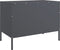 vidaXL - Tv-meubelen - 2 - st - 68x39x50,5 - cm - staal - antracietkleurig