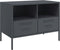 vidaXL - Tv-meubelen - 2 - st - 68x39x50,5 - cm - staal - antracietkleurig