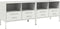 vidaXL - Tv-meubelen - 2 - st - 68x39x50,5 - cm - staal - wit