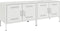 vidaXL - Tv-meubelen - 2 - st - 68x39x50,5 - cm - staal - wit