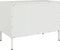 vidaXL - Tv-meubelen - 2 - st - 68x39x50,5 - cm - staal - wit