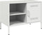 vidaXL - Tv-meubelen - 2 - st - 68x39x50,5 - cm - staal - wit