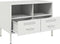 vidaXL - Tv-meubelen - 2 - st - 68x39x50,5 - cm - staal - wit