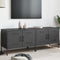 vidaXL - Tv-meubelen - 2 - st - 68x39x50,5 - cm - staal - zwart