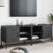 vidaXL - Tv-meubelen - 2 - st - 68x39x50,5 - cm - staal - zwart