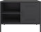 vidaXL - Tv-meubelen - 2 - st - 68x39x50,5 - cm - staal - zwart