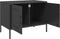 vidaXL - Tv-meubelen - 2 - st - 68x39x50,5 - cm - staal - zwart