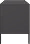 vidaXL - Tv-meubelen - 2 - st - 68x39x50,5 - cm - staal - zwart