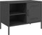 vidaXL - Tv-meubelen - 2 - st - 68x39x50,5 - cm - staal - zwart