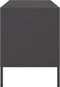 vidaXL - Tv-meubelen - 2 - st - 68x39x50,5 - cm - staal - zwart