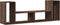 vidaXL - Tv-meubelen - 2 - st - 75x30x50 - cm - bewerkt - hout - bruin - eikenkleurig