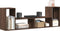 vidaXL - Tv-meubelen - 2 - st - 75x30x50 - cm - bewerkt - hout - bruin - eikenkleurig