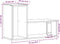 vidaXL - Tv-meubelen - 2 - st - 75x30x50 - cm - bewerkt - hout - grijs - sonoma - eiken