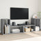 vidaXL - Tv-meubelen - 2 - st - 75x30x50 - cm - bewerkt - hout - grijs - sonoma - eiken