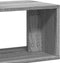 vidaXL - Tv-meubelen - 2 - st - 75x30x50 - cm - bewerkt - hout - grijs - sonoma - eiken