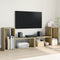vidaXL - Tv-meubelen - 2 - st - 75x30x50 - cm - bewerkt - hout - sonoma - eikenkleurig