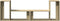 vidaXL - Tv-meubelen - 2 - st - 75x30x50 - cm - bewerkt - hout - sonoma - eikenkleurig