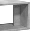 vidaXL - Tv-meubelen - 2 - st - 75x30x50 - cm - bewerkt - hout - betongrijs