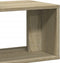 vidaXL - Tv-meubelen - 2 - st - 75x30x50 - cm - bewerkt - hout - sonoma - eikenkleurig