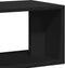 vidaXL - Tv-meubelen - 2 - st - 75x30x50 - cm - bewerkt - hout - zwart