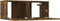 vidaXL - Tv-meubelen - 2 - st - 80x30x30 - cm - bewerkt - hout - gerookt - eikenkleur
