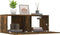 vidaXL - Tv-meubelen - 2 - st - 80x30x30 - cm - bewerkt - hout - gerookt - eikenkleur