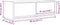vidaXL - Tv-meubelen - 2 - st - 80x31x25,5 - cm - bewerkt - hout - grijs - sonoma - eiken