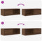 vidaXL - Tv-meubelen - 2 - st - 80x31x25,5 - cm - bewerkt - hout - bruin - eikenkleur