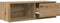 vidaXL - Tv-meubelen - 2 - st - 80x31x25,5 - cm - bewerkt - hout - artisanaal - eiken