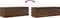 vidaXL - Tv-meubelen - 2 - st - 80x31x25,5 - cm - bewerkt - hout - bruin - eikenkleur