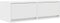 vidaXL - Tv-meubelen - 2 - st - 80x31x25,5 - cm - bewerkt - hout - wit
