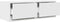 vidaXL - Tv-meubelen - 2 - st - 80x31x25,5 - cm - bewerkt - hout - wit