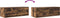 vidaXL - Tv-meubelen - 2 - st - 80x31x25,5cm - bewerkt - hout - gerookt - eikenkleurig
