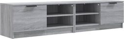 vidaXL - Tv-meubelen - 2 - st - 80x35x36,5 - cm - bewerkt - hout - grijs - sonoma - eiken