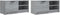vidaXL - Tv-meubelen - 2 - st - 80x35x36,5 - cm - bewerkt - hout - grijs - sonoma - eiken