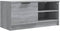 vidaXL - Tv-meubelen - 2 - st - 80x35x36,5 - cm - bewerkt - hout - grijs - sonoma - eiken