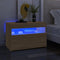 vidaXL - Tv-meubelen - 2 - st - LED-verlichting - 60x35x40 - cm - sonoma - eikenkleur