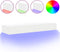 vidaXL - Tv-meubelen - 2 - st - met - LED-verlichting - 60x35x15,5 - cm - wit