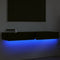 vidaXL - Tv-meubelen - 2 - st - met - LED-verlichting - 60x35x15,5 - cm - zwart