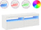 vidaXL - Tv-meubelen - 2 - st - met - LED-verlichting - 60x35x40 - cm - wit