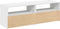 vidaXL - Tv-meubelen - 2 - st - met - LED-verlichting - 60x35x40 - cm - wit