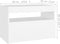 vidaXL - Tv-meubelen - 2 - st - met - LED-verlichting - 60x35x40 - cm - wit