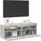 vidaXL - Tv-meubelen - 2 - st - met - LED-verlichting - 60x35x40 - cm - betongrijs