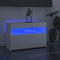 vidaXL - Tv-meubelen - 2 - st - met - LED-verlichting - 60x35x40 - cm - wit